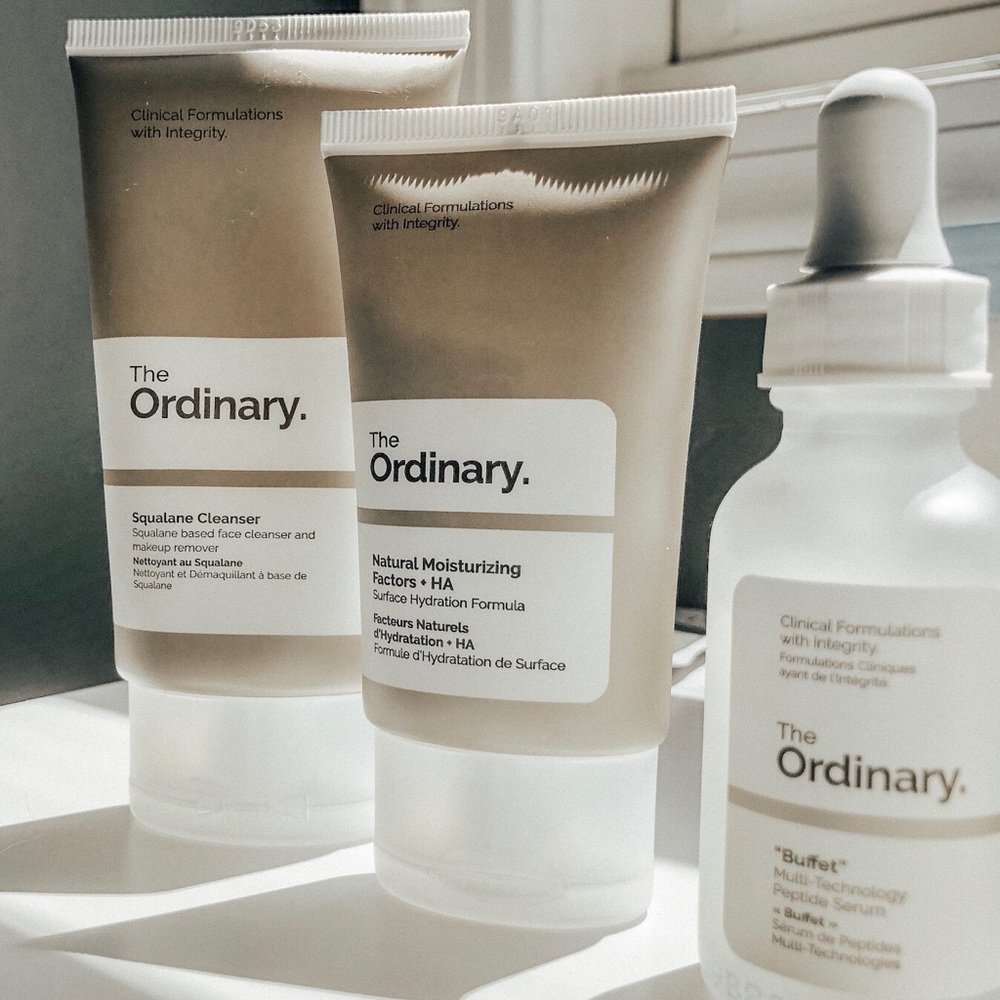 The Ordinary skin care